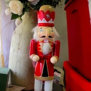 New with tags San Francisco 49er nutcracker.